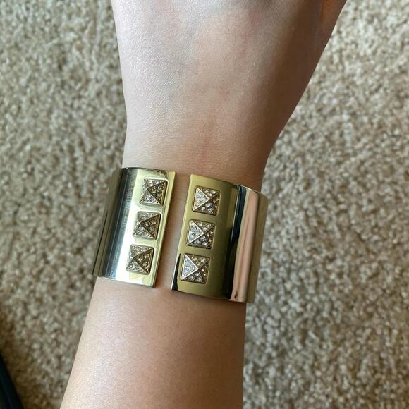 Gold and silver chunky bracelet Victoria’s Secret - Picture 1 of 3